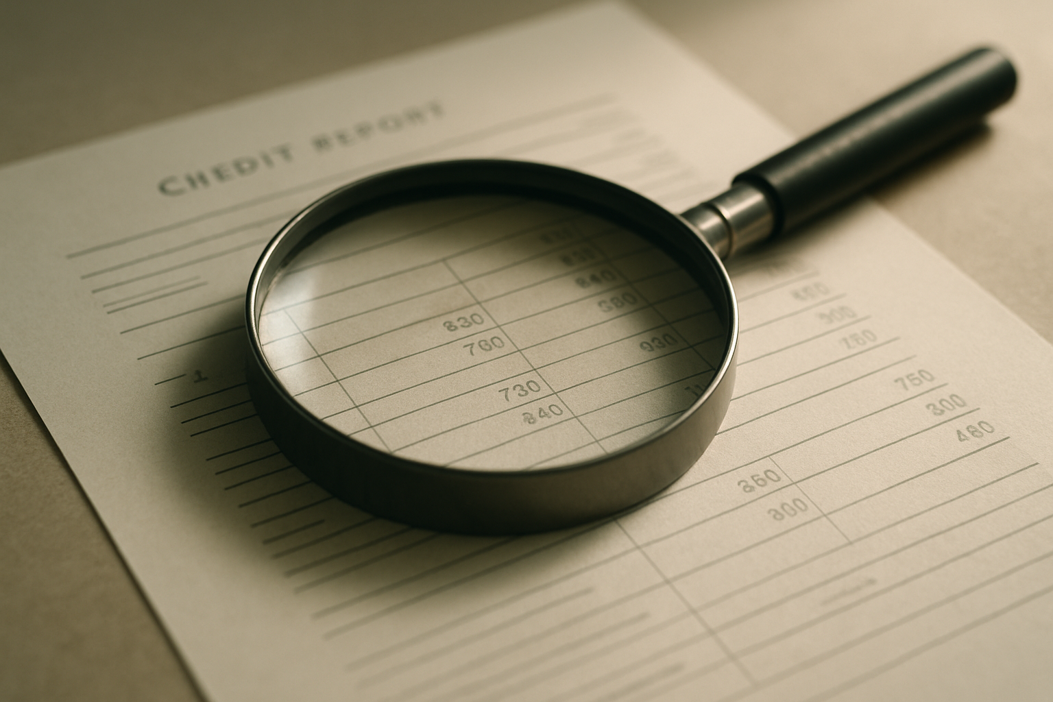 How To Read Your Credit Report Line By Line